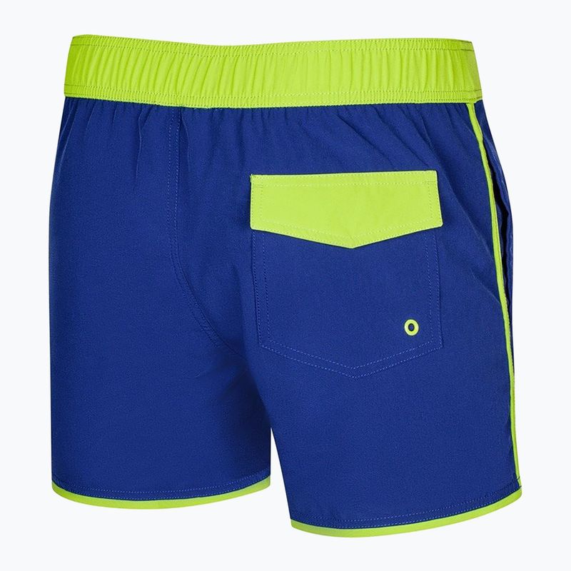 Pantaloncini da bagno da uomo AQUA-SPEED Axel blu/verde 2