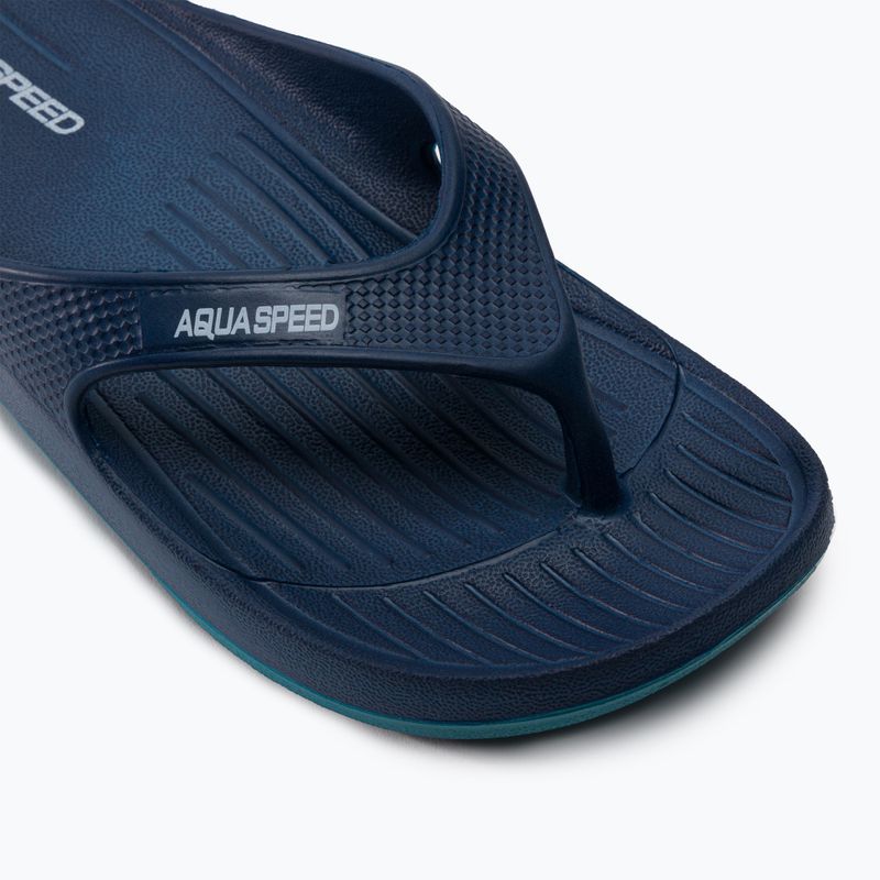 Infradito AQUA-SPEED Alcano donna blu navy/turchese 7