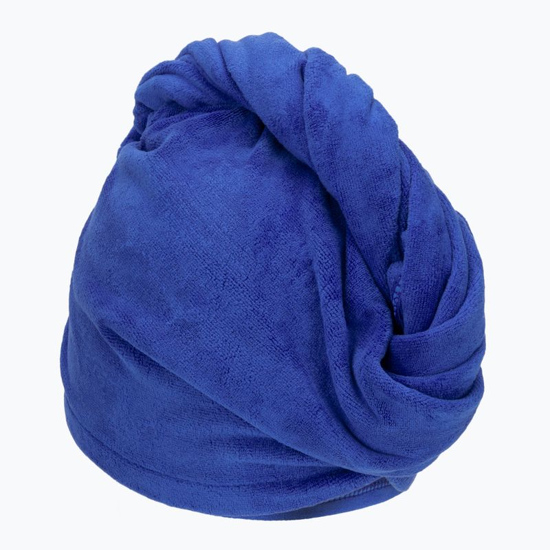 AQUA-SPEED Asciugamano per la testa turbante blu 2
