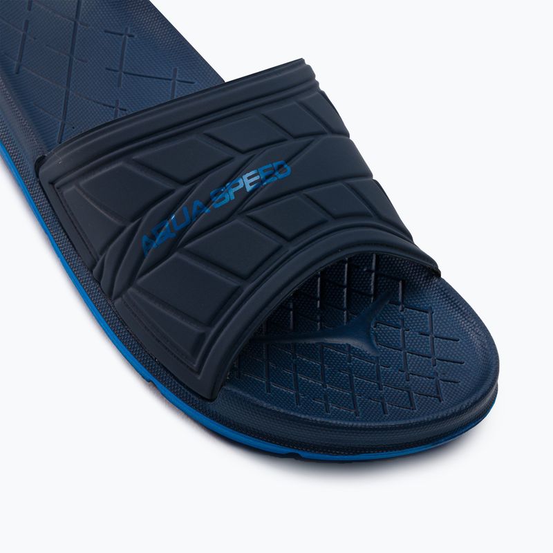 AQUA-SPEED Aspen infradito blu navy/blu 7