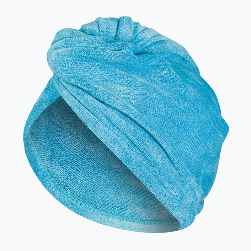 AQUA-SPEED Asciugamano per la testa turbante blu