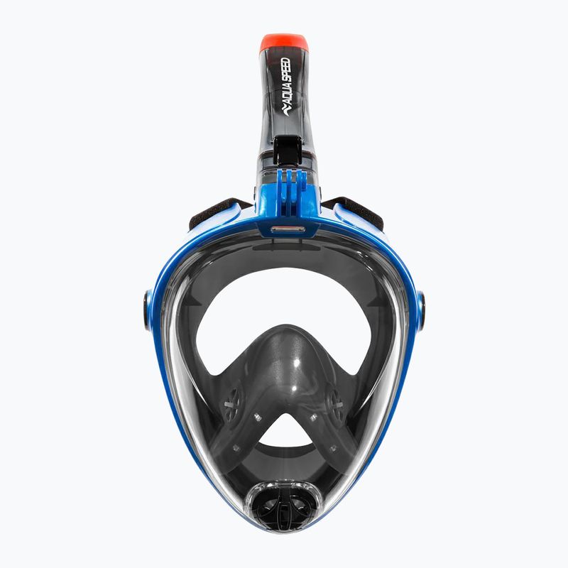 AQUA-SPEED Spectra 2.0 maschera integrale per snorkeling nero/blu 3