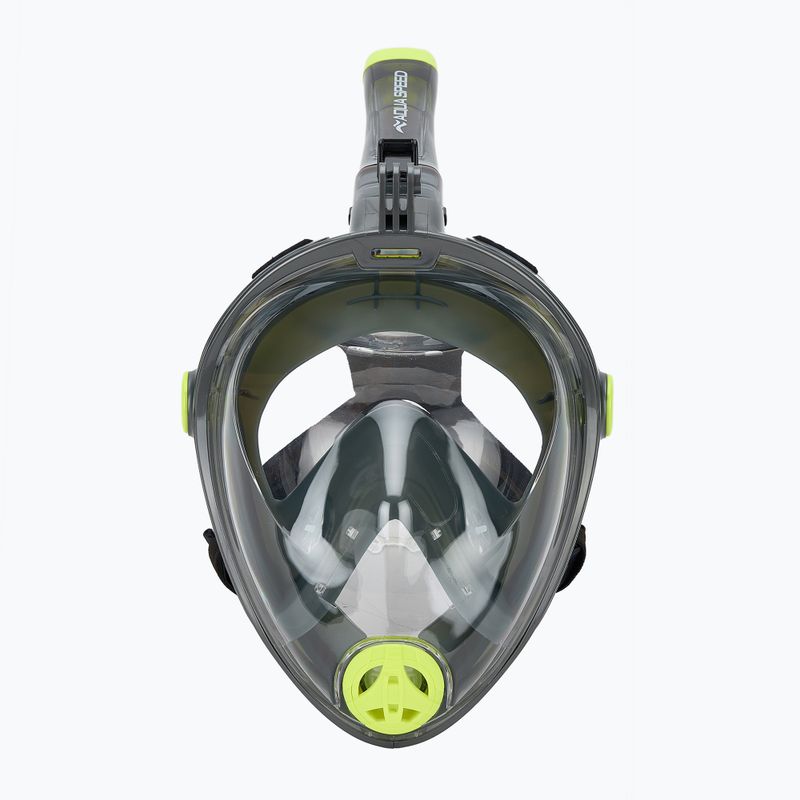 AQUA-SPEED Spectra 2.0 maschera integrale per snorkeling nera 2