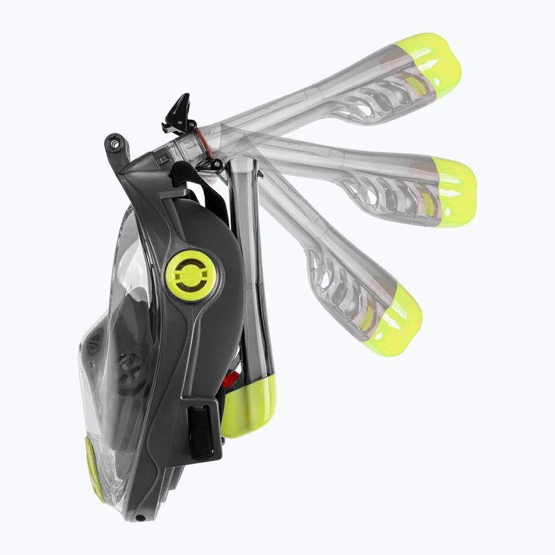 AQUA-SPEED Spectra 2.0 maschera integrale per snorkeling nera 4