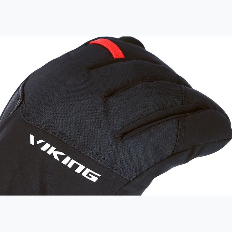 Guanti da sci da uomo Viking Branson GTX black/red 4
