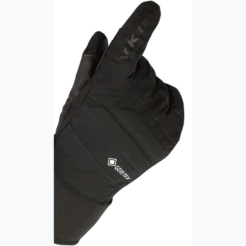 Guanti da sci Viking Whistler GTX Multifunction Black 4