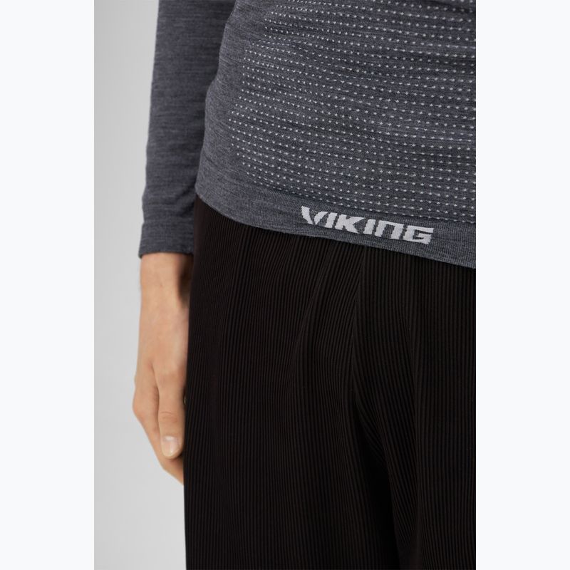 Maglia termica da uomo Viking Lan Pro dark grey/light grey 6