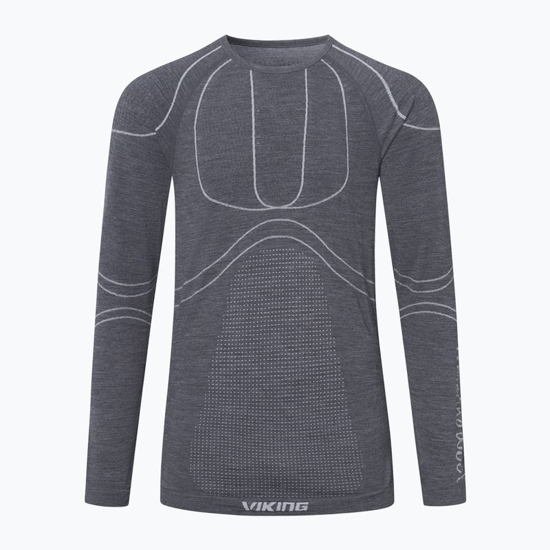 Maglia termica da uomo Viking Lan Pro dark grey/light grey 7