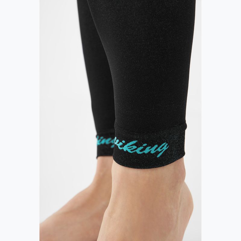 Set intimo termico donna Viking Ilsa black/turquoise 14