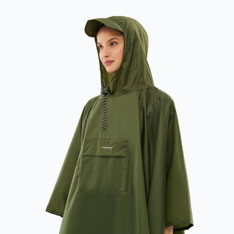 Mantella antipioggia Viking Vesper olive 5