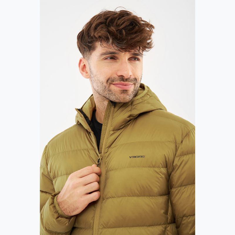 Piumino uomo Viking Rovi light brown 4