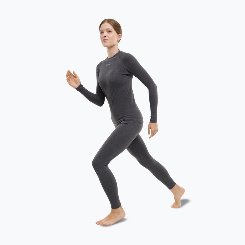 Set intimo termico da donna Viking Tende dark grey 2