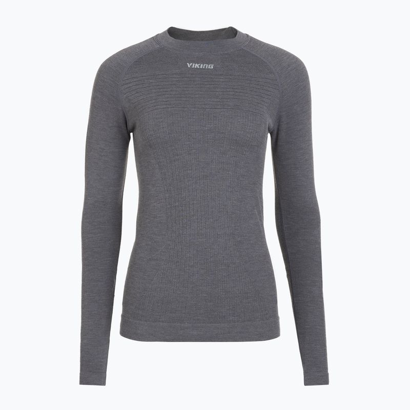 Maglia termica da donna Viking Tende dark grey