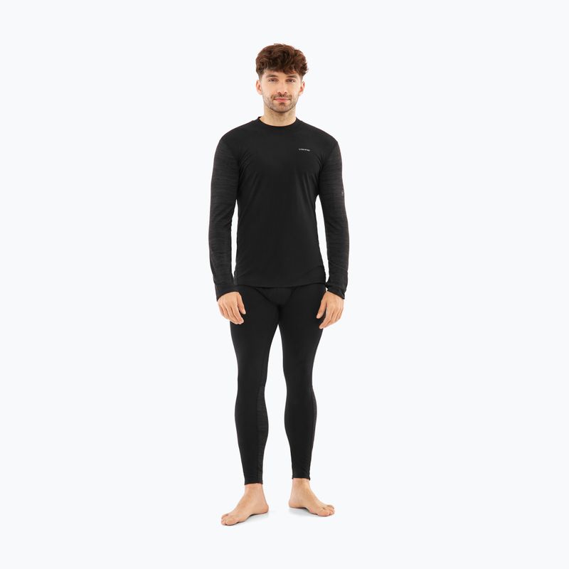 Completo intimo termico da uomo Viking Novena black