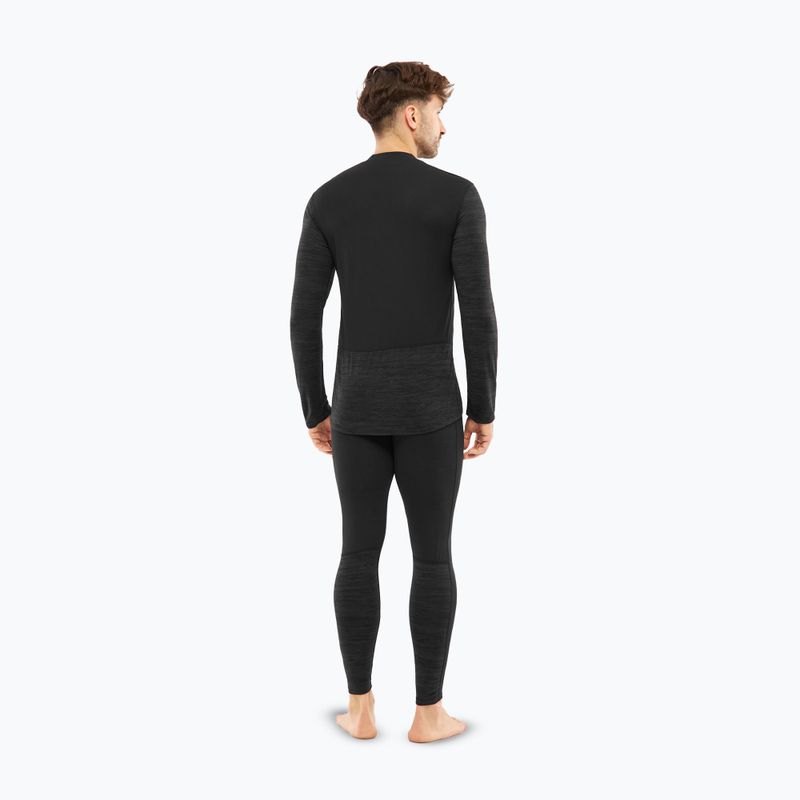 Completo intimo termico da uomo Viking Novena black 2