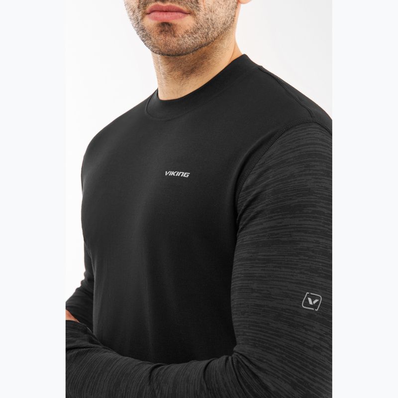 Completo intimo termico da uomo Viking Novena black 4