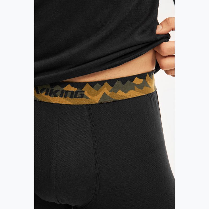 Completo intimo termico da uomo Viking Novena black 6