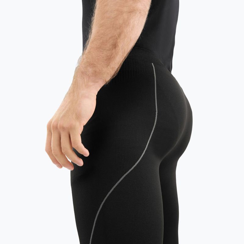 Pantaloni termici da uomo Viking Eiger 2.0 3/4 black/grey 6