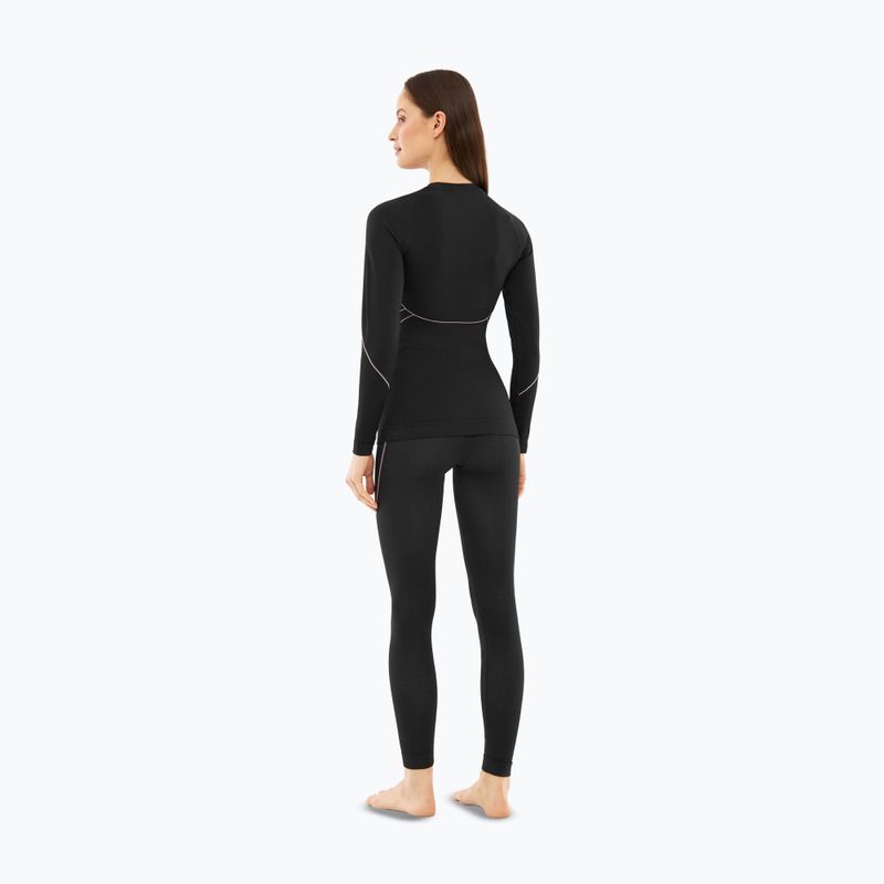 Maglia termica da donna Viking Etna 2.0 black/purple 3