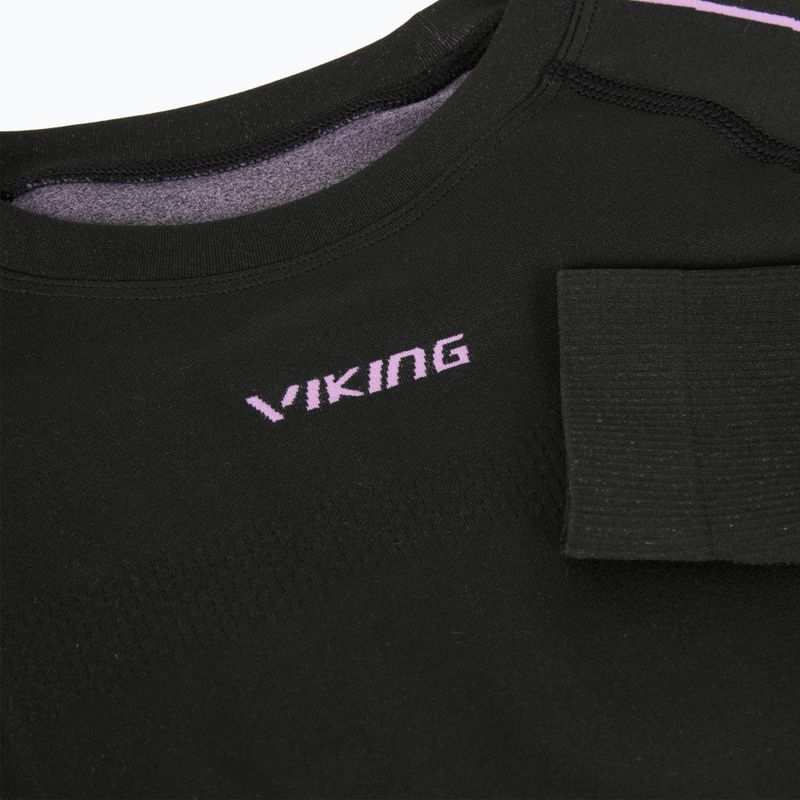 Maglia termica da donna Viking Etna 2.0 black/purple 4