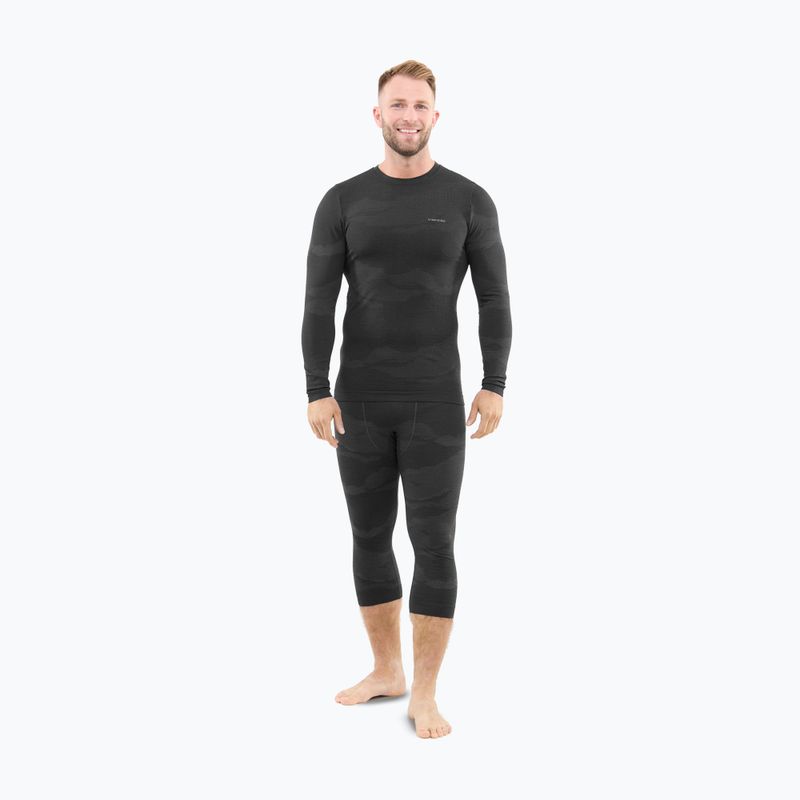 Completo intimo termico da uomo Viking Gasher 3/4 black