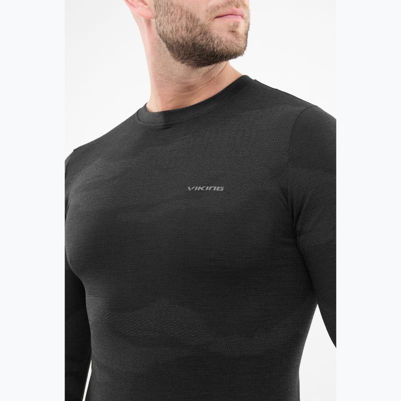 Completo intimo termico da uomo Viking Gasher 3/4 black 4