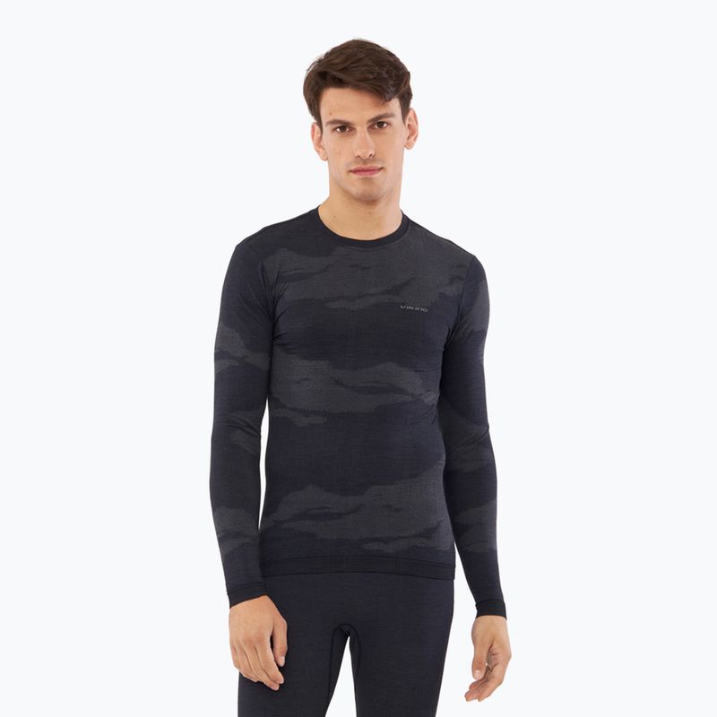 Maglia termica da uomo Viking Gasher black