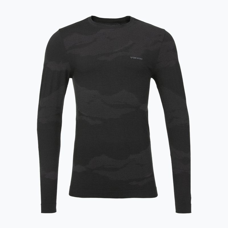 Maglia termica da uomo Viking Gasher black 4