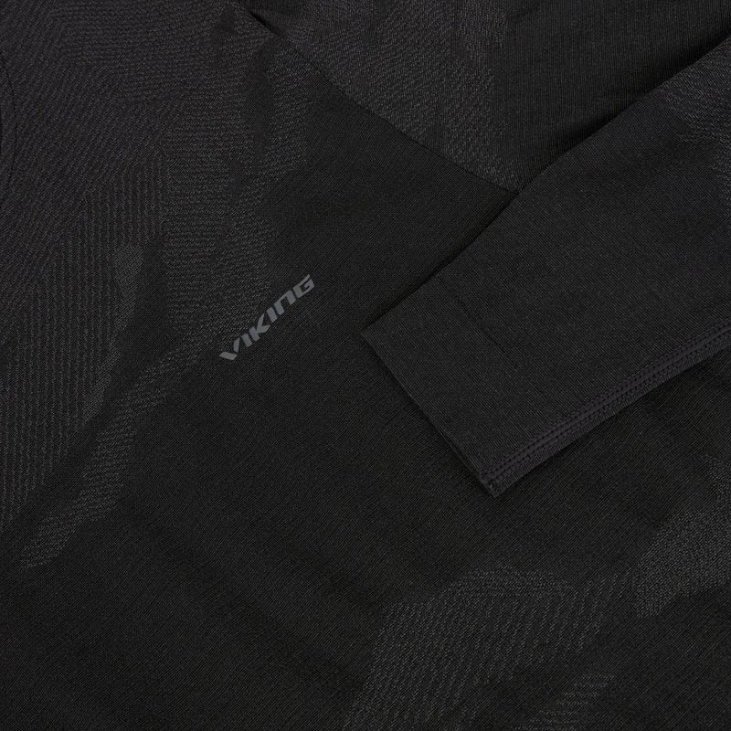 Maglia termica da uomo Viking Gasher black 6