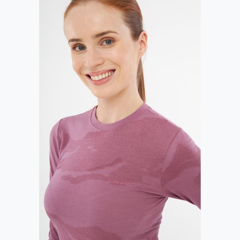 Completo intimo termico donna Viking Gasher pink 7