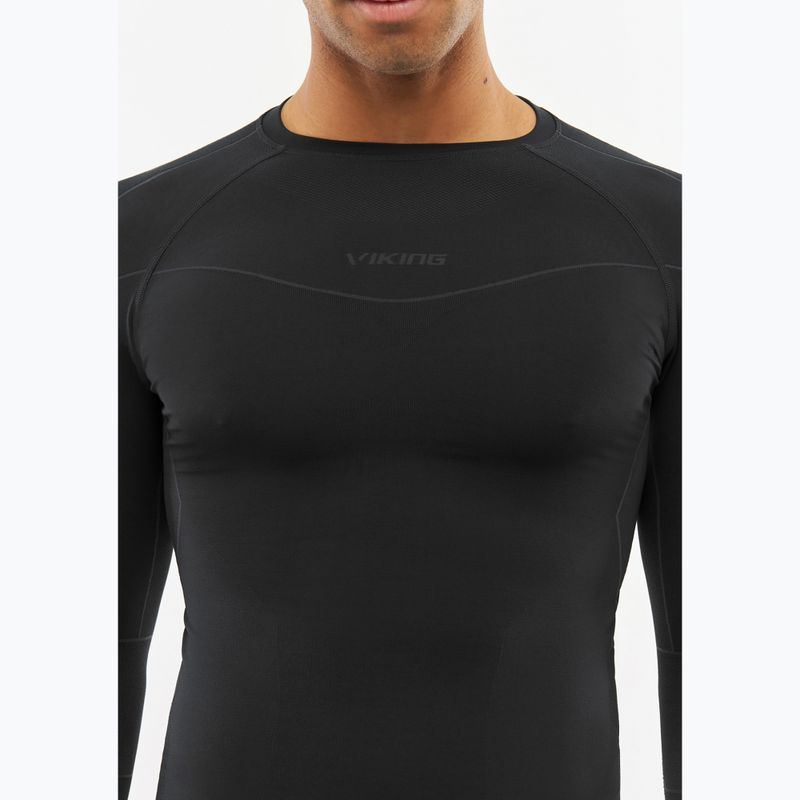 Completo intimo termico da uomo Viking Gary Base Layer black 4