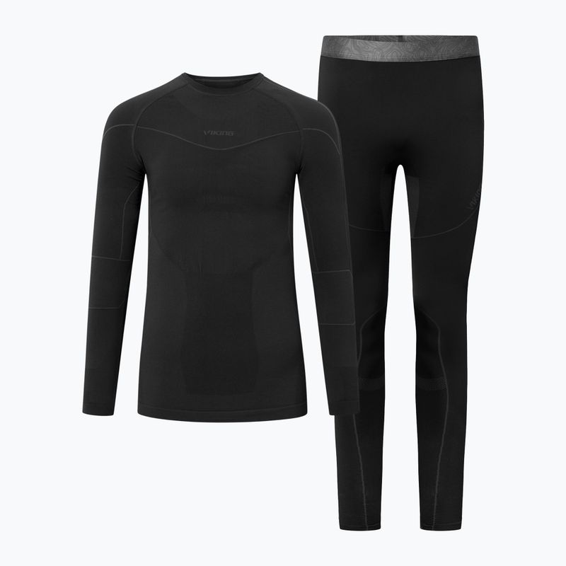 Completo intimo termico da uomo Viking Gary Base Layer black 7