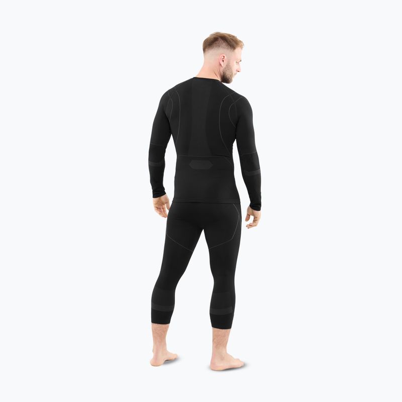 Completo intimo termico da uomo Viking Gary 3/4 black 3