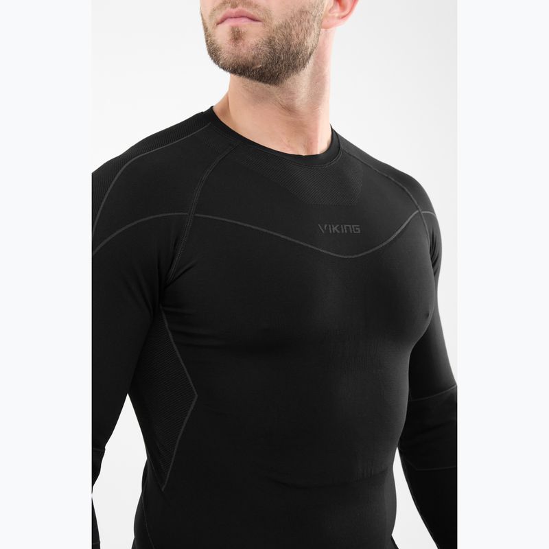 Completo intimo termico da uomo Viking Gary 3/4 black 4