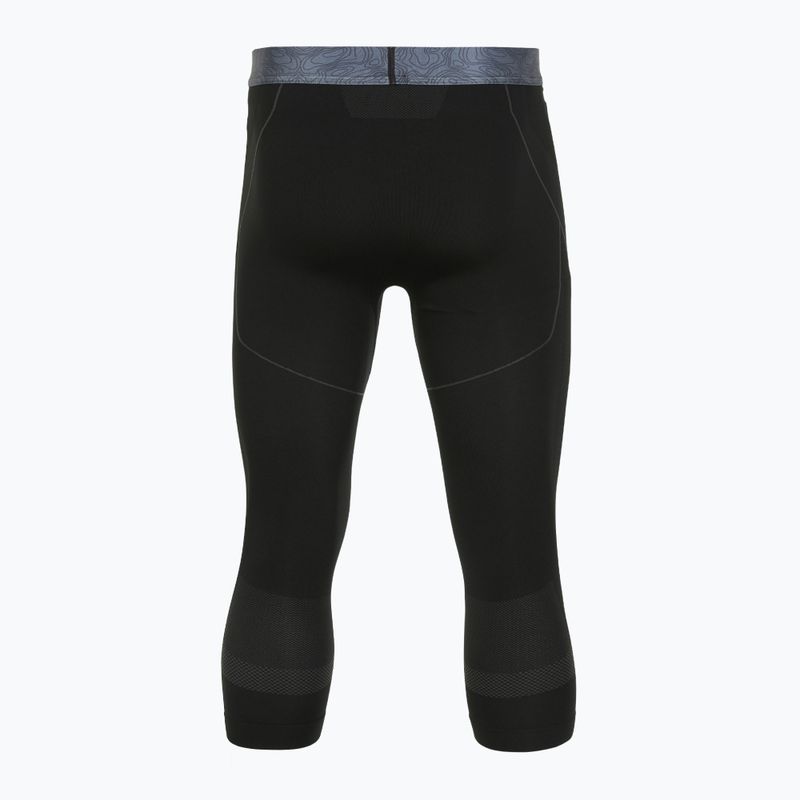 Pantaloni termici da uomo Viking Gary 3/4 neri 2
