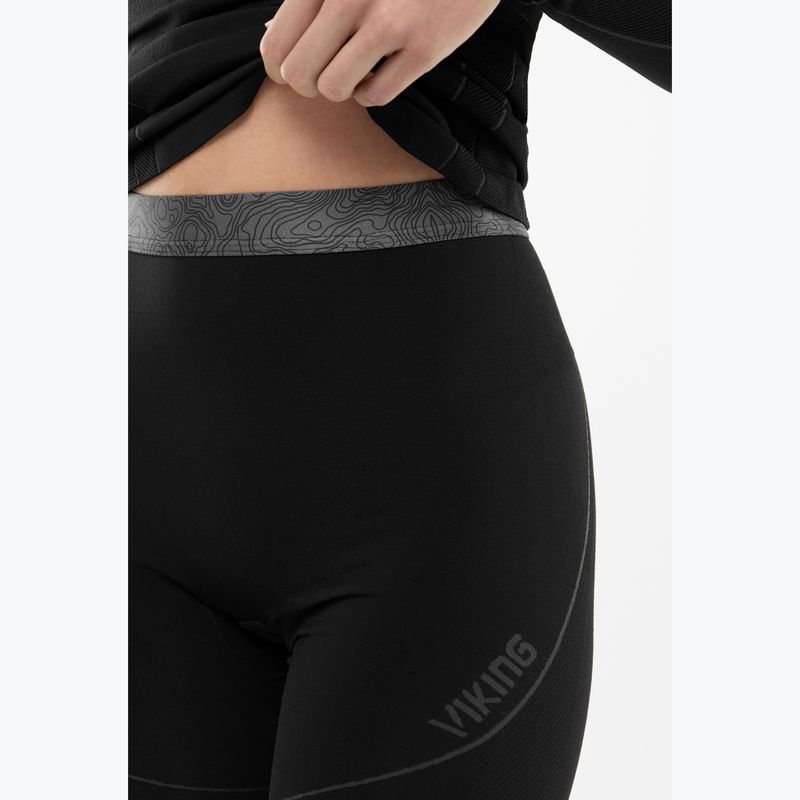 Completo di biancheria termica da donna Viking Gaja 3/4 black 6