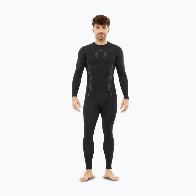 Maglia termica da uomo Viking Eiger 2.0 black/grey 2