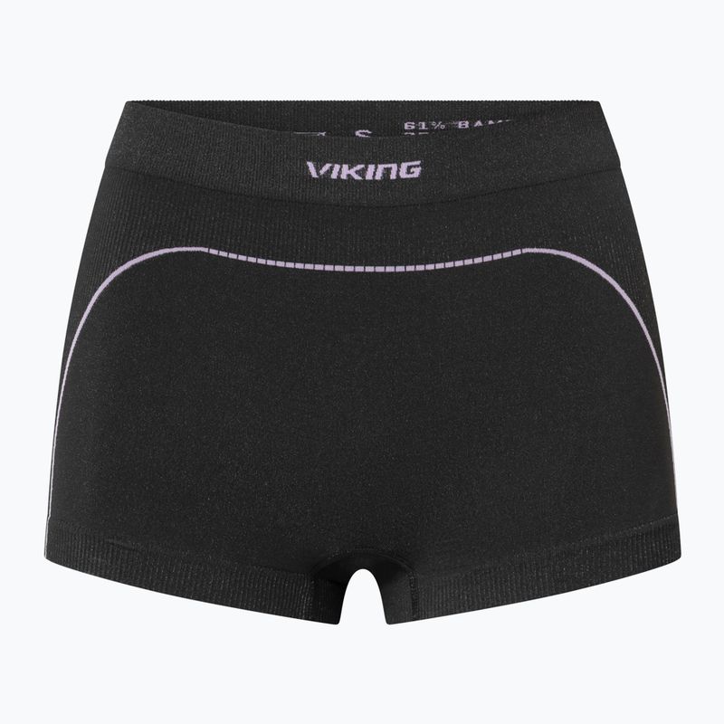 Set intimo termico da donna Viking Eiger 2.0 black/purple 4