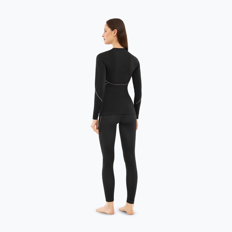 Set intimo termico da donna Viking Eiger 2.0 black/purple 6