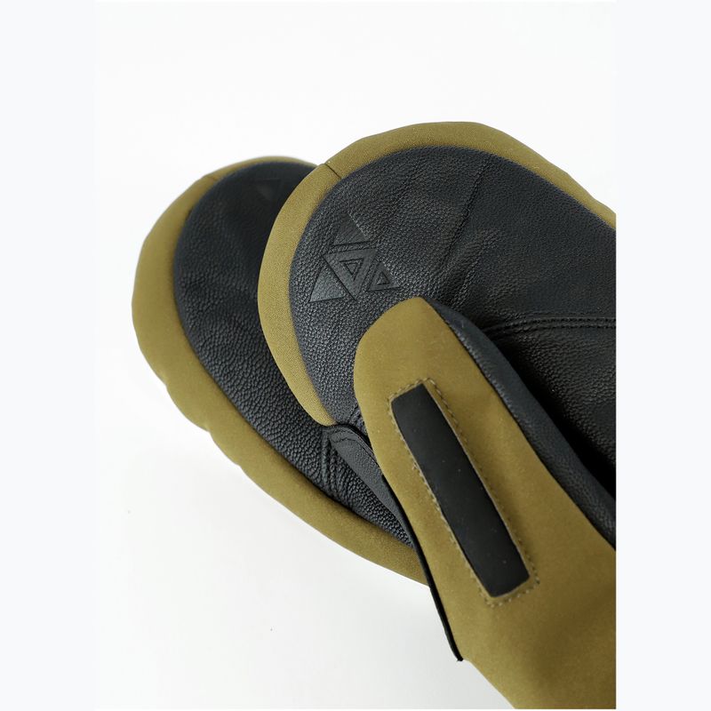 Guanti da sci Viking Norvik Pro Mitten Freeride olive/white 5