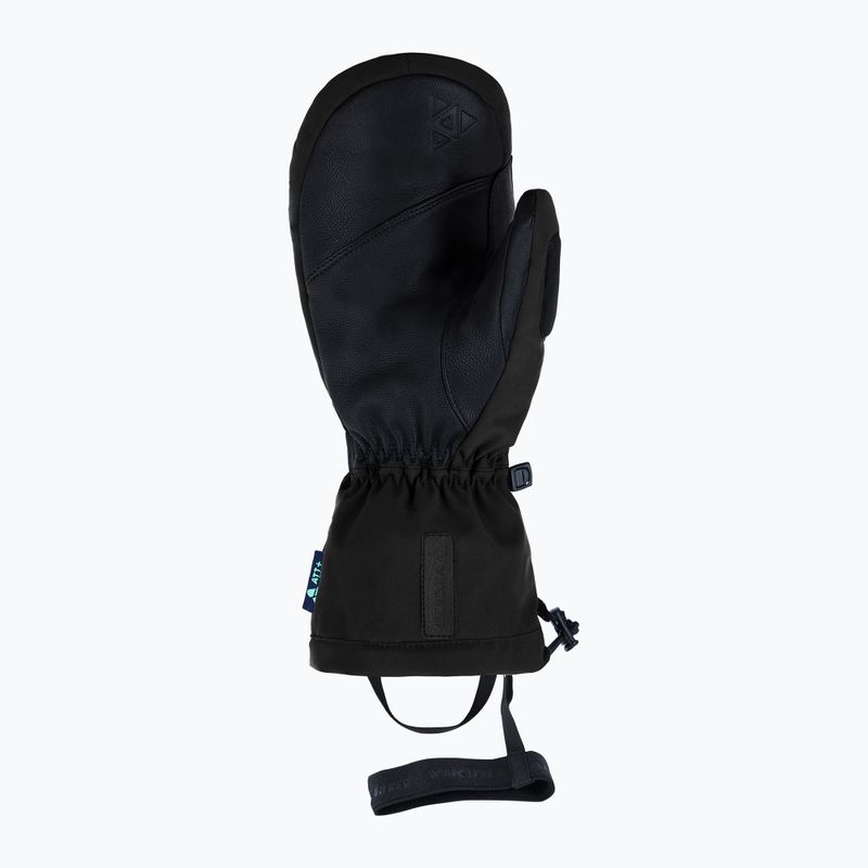 Guanti da sci uomo Viking full Norvik Pro Mitten Freeride black 3