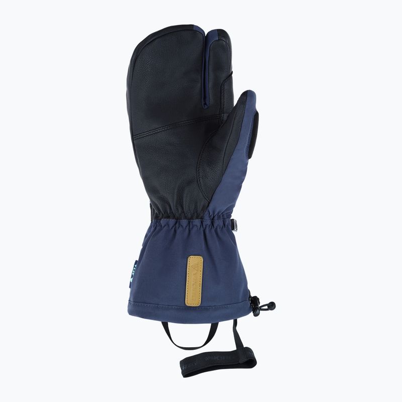 Guanti da sci uomo Viking Norvik Pro Lobster Freeride navy/beige 3