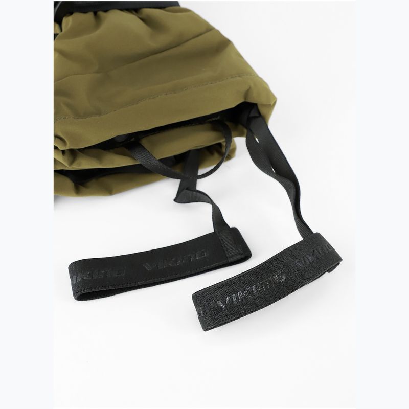 Guanti da sci Viking Norvik Pro Lobster Freeride olive/white 6