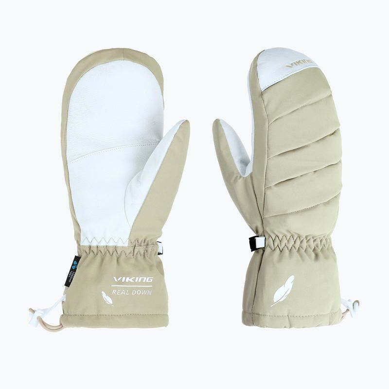 Guanti da sci donna Viking Ogama Ski beige