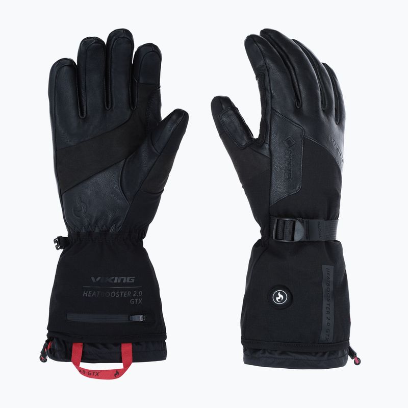 Guanti da sci Viking Heatbooster 2.0 Gore-Tex black