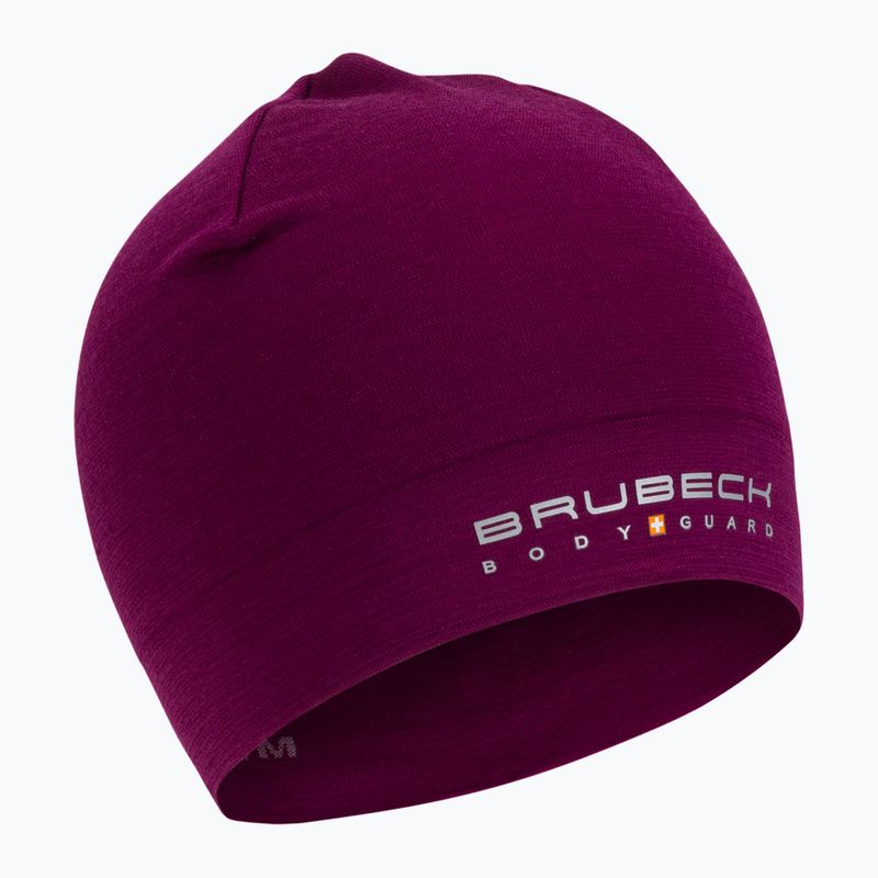 Brubeck HM10180 Berretto termico Extreme Wool plum
