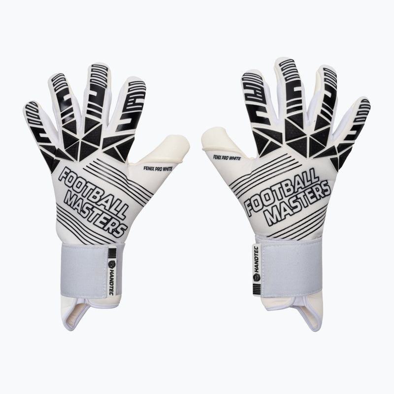 Guanti da portiere bianchi Football Masters Fenix Pro
