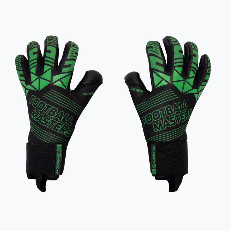 Guanti da portiere verdi Football Masters Fenix