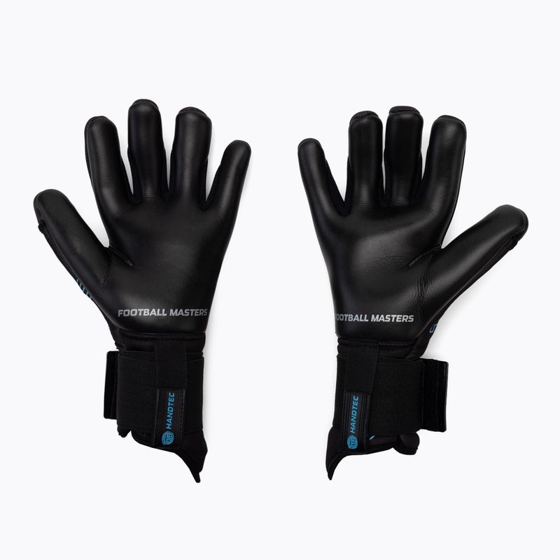 Guanti da portiere Football Masters Fenix nero/blu 2