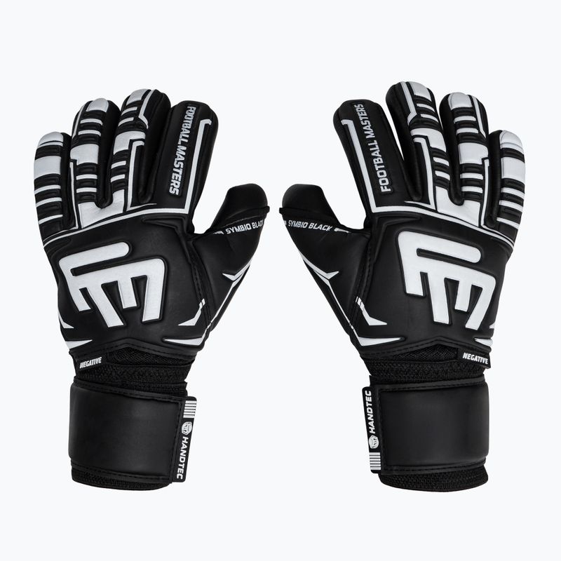 Guanti da portiere per bambini Football Masters Symbio NC nero